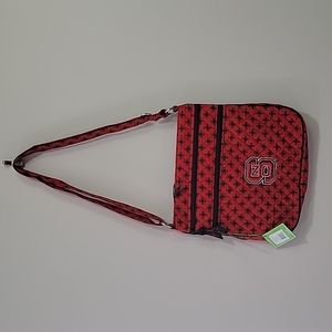 NWT Vera Bradley NC State triple zip hipster